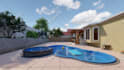3d model and render your landscape yard pools resort concept