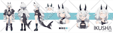 draw anime character sheet of your oc professionaly