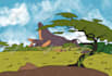 draw a cartoon background illustration