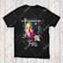 design unique and abstract watercolor on portrait or t shirt