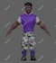 model high quality 3d characters for animated films and game