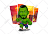 draw a freestyle caricature from your photo