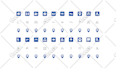 design modern and minimal custom icon for web and app