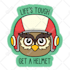 do custom high quality sticker design badges or label