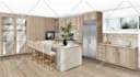 create a hand drawn interior sketch or illustration