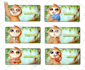 create cute chibi panels for your custom twitch panel design