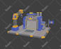 create  low poly 3d models or environment for games,3d animations