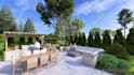 design 2d site plan,3d landscape design rendering, farm design, backyard, rvpark