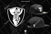 death metal, deathcore, or metalcore logo symbol or initial