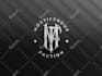 design initial monogram logo for clothing brand