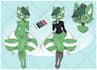 draw a ref sheet for your character