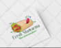 design a modern food logo and brand identity for restaurant, cafe, or food truck