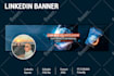 design professional linkedin banner header cover for you