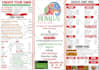 do a restaurant menu, catering menu, fast food