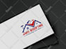 do home renovation, roofing, remodeling, and  handyman logo