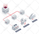 design cool custom 3d isometric and vector illustration