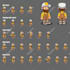 create 2d character with animations and sprite sheet