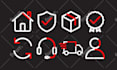 create icon design, custom icons, vector icons, website icon, and icon set