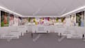 design walkthrough animation of virtual expo and events