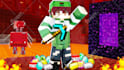 design amazing minecraft 2d thumbnails within 24 hours