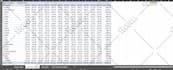 design excel, google sheets, data scrapping, processing and cleaning