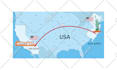 create custom illustrated vector map