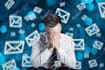 register domain name, business email, website landing page