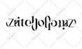 design custom made simple and readable ambigram for you