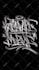 create a unique stylish graffiti handstyle