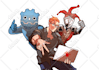 draw commission into anime or manga style art