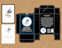 design card game or game card with box