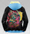 make 3d hoodie croptop mockup with anime design