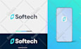 design a timeless software ai saas startup software technology logo