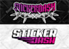 create y2k style streetwear logo