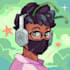 make a pixel art portrait