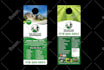 design door hanger, rack card, postcard for lawn care, roofing, hvac, cleaning