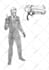 draw a detailed black and white comic book