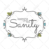 make you a flower ornamented logo