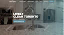 create responsive cleaning website with appointment booking