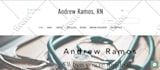 create a personal portfolio and resume wordpress and wix websites
