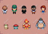 create unique pixel art characters with animations