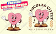 draw retro cartoon vintage character for mascot and logo