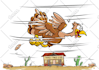 create animals cartoon illustration