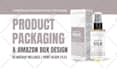 do product packaging box design and amazon packaging design
