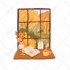 draw a cute illustration for a book, cover, website, brand