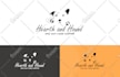 create modern minimalist hand drawn logo design