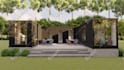 plan design 3d shipping container home house shop restaurant office bar building