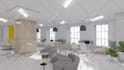 do modern office space interior design