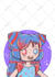 your character as a cute anime chibi in kawaii style