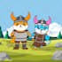 design surreal 2d cartoon and funny nft characters